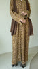Turkish Cotton Toshka Coco Olive Abaya