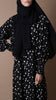 Jacquard Tripoli Black Dress