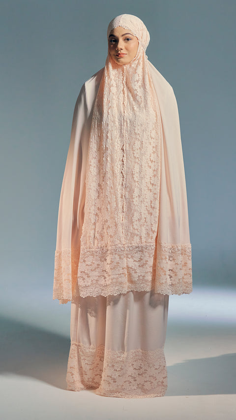 Urfi Peach Blossom Telekung