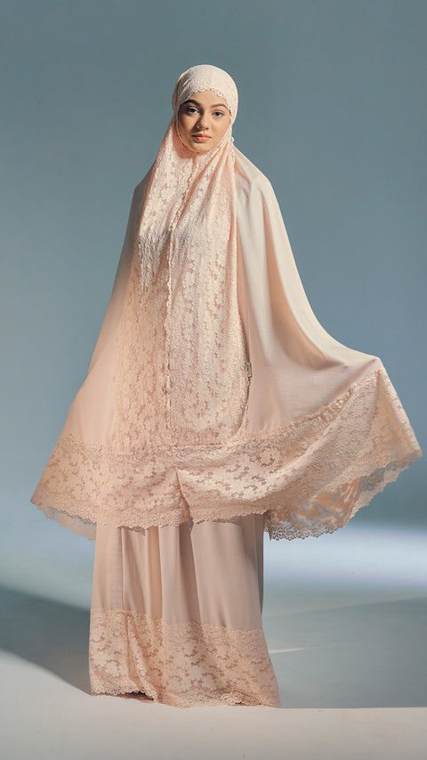 Urfi Peach Blossom Telekung