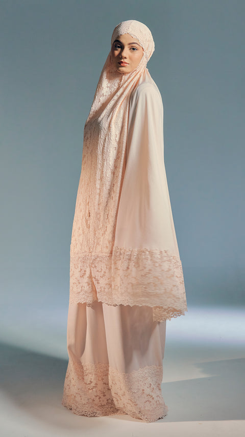 Urfi Peach Blossom Telekung