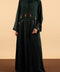 Unaiza Emerald Green Abaya