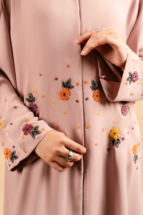 Unaiza Woodrose Abaya