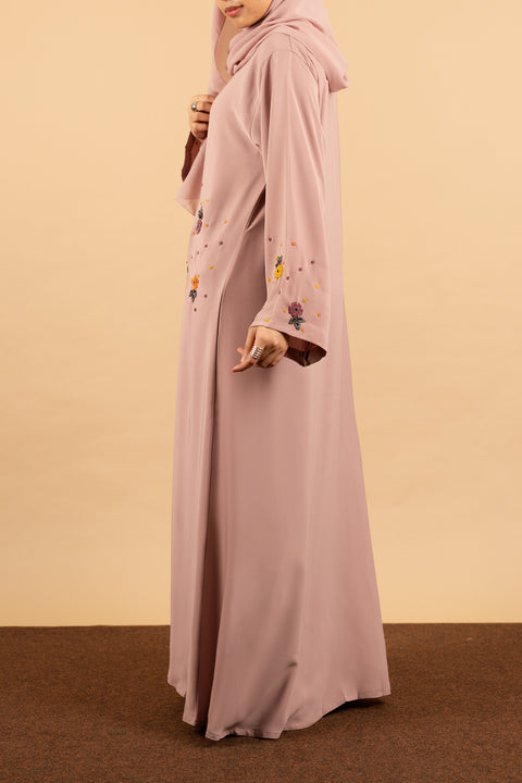 Unaiza Woodrose Abaya