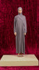 Korean Zoom Van Dusty Woodrose Abaya