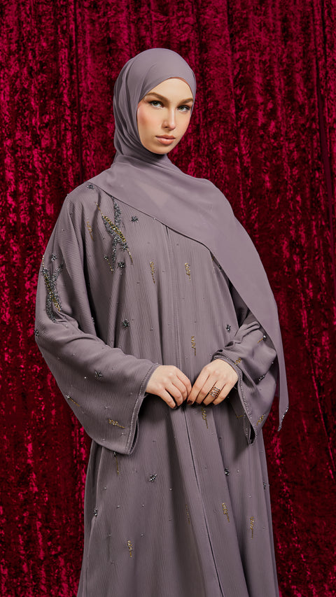 Van Dusty Woodrose Abaya