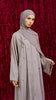 Korean Zoom Van Taupe Abaya