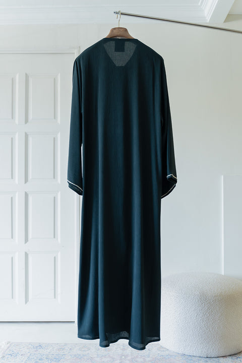 Wafra Emerald Green Abaya