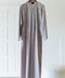 Korean Zoom Wafra Taupe Abaya