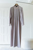 Korean Zoom Wafra Taupe Abaya