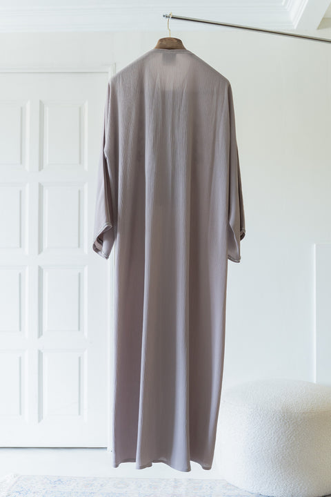 Wafra Taupe Abaya