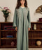 Wafra Sage Green Abaya
