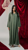 Korean Nidha Waha Sage Green Abaya