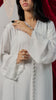 Korean Nidha Waha White Abaya