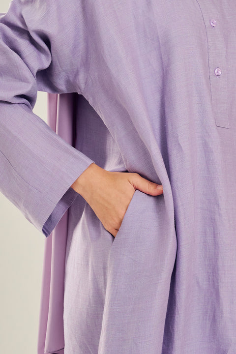Yazd Lilac Abaya