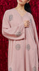 Korean Zoom Yanbu Pink Abaya