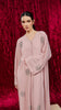 Korean Zoom Yanbu Pink Abaya