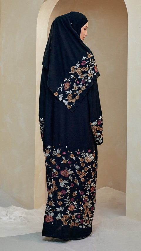 Kayangan Yasmin Obsidian Brown Abaya