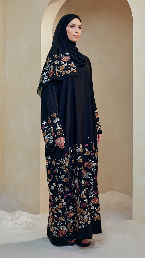 Kayangan Yasmin Obsidian Brown Abaya