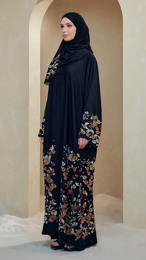 Kayangan Yasmin Obsidian Brown Abaya