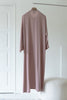 Korean Zoom Zarqa Apricot Pink Abaya
