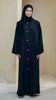 Korean Nidha Zahle Obsidian Red Abaya