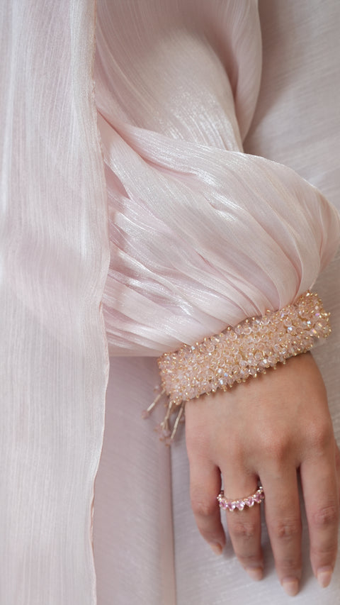 Zanzibar Crystal Pink Abaya (CLEARANCE)