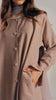 Cotton Linen Batroun Soft Bronze Shirt Abaya