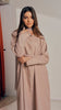 Cotton Linen Batroun Soft Bronze Shirt Abaya