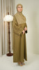 Korean Nidha Cairo Olive Abaya
