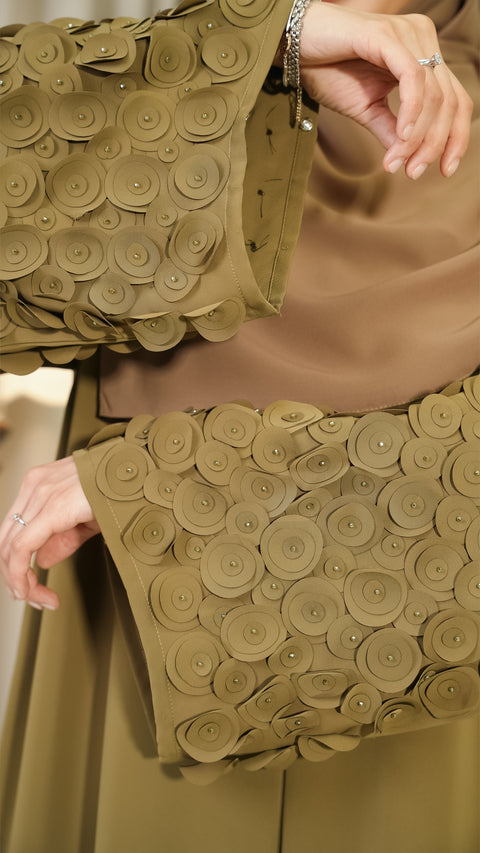 Cairo Olive Abaya