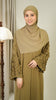 Korean Nidha Cairo Olive Abaya