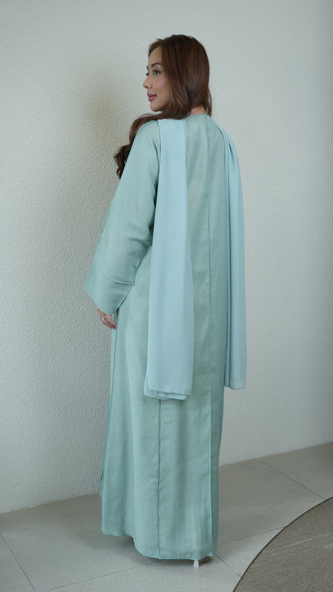 Dirar Tiffany Blue Abaya