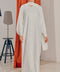 Dorothy Frost White Abaya