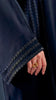 Korean Nidha Erbil Obsidian Black Abaya