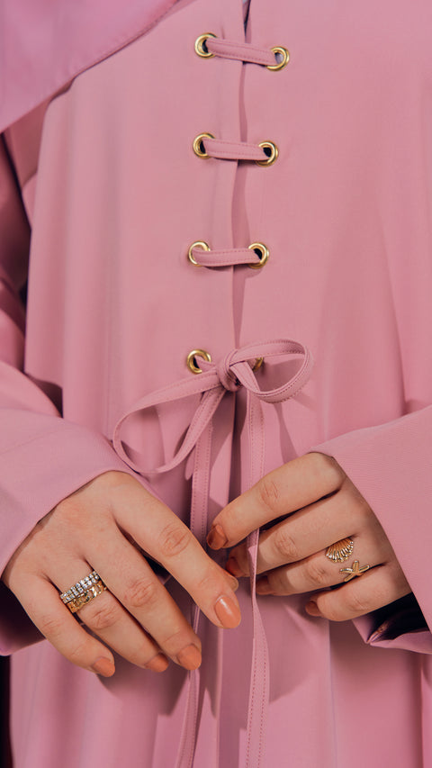 Jita Sweet Pink Abaya