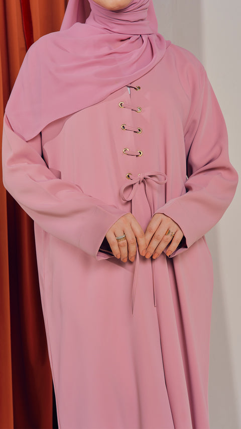 Jita Sweet Pink Abaya