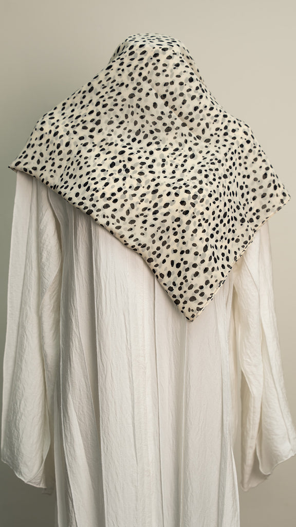 Printed Chiffon Shawl Savanna Vanilla