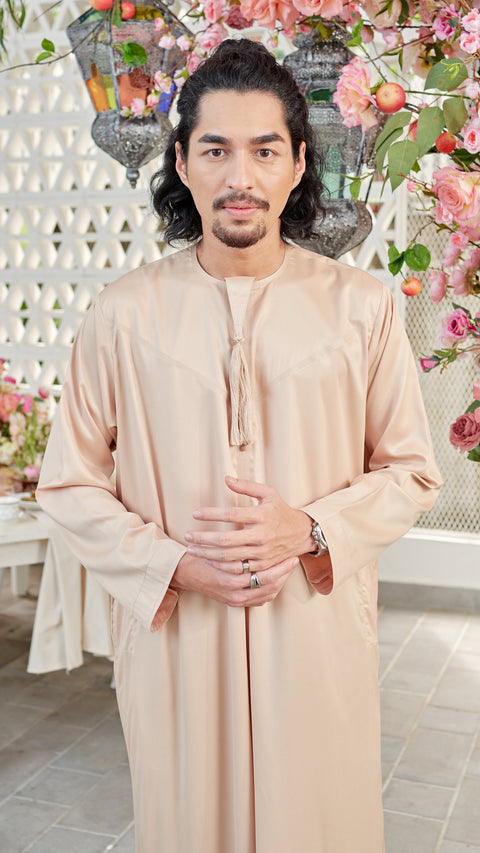 Men Thobe Beige