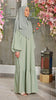 Bubble Crepe Senros Mint Green Dress