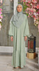 Bubble Crepe Senros Mint Green Dress