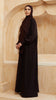 Noor Erry Maroon Abaya